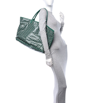 Goyard Goyardine Saint Louis GM Green 2 of 19