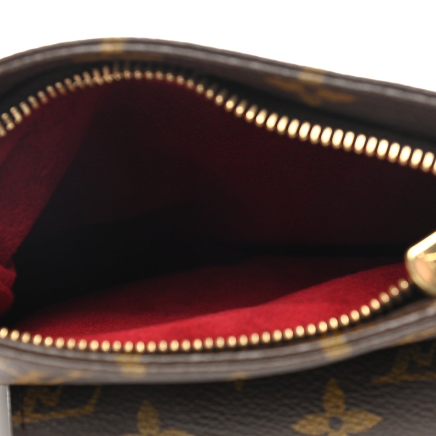 Monogram Partition Wristlet