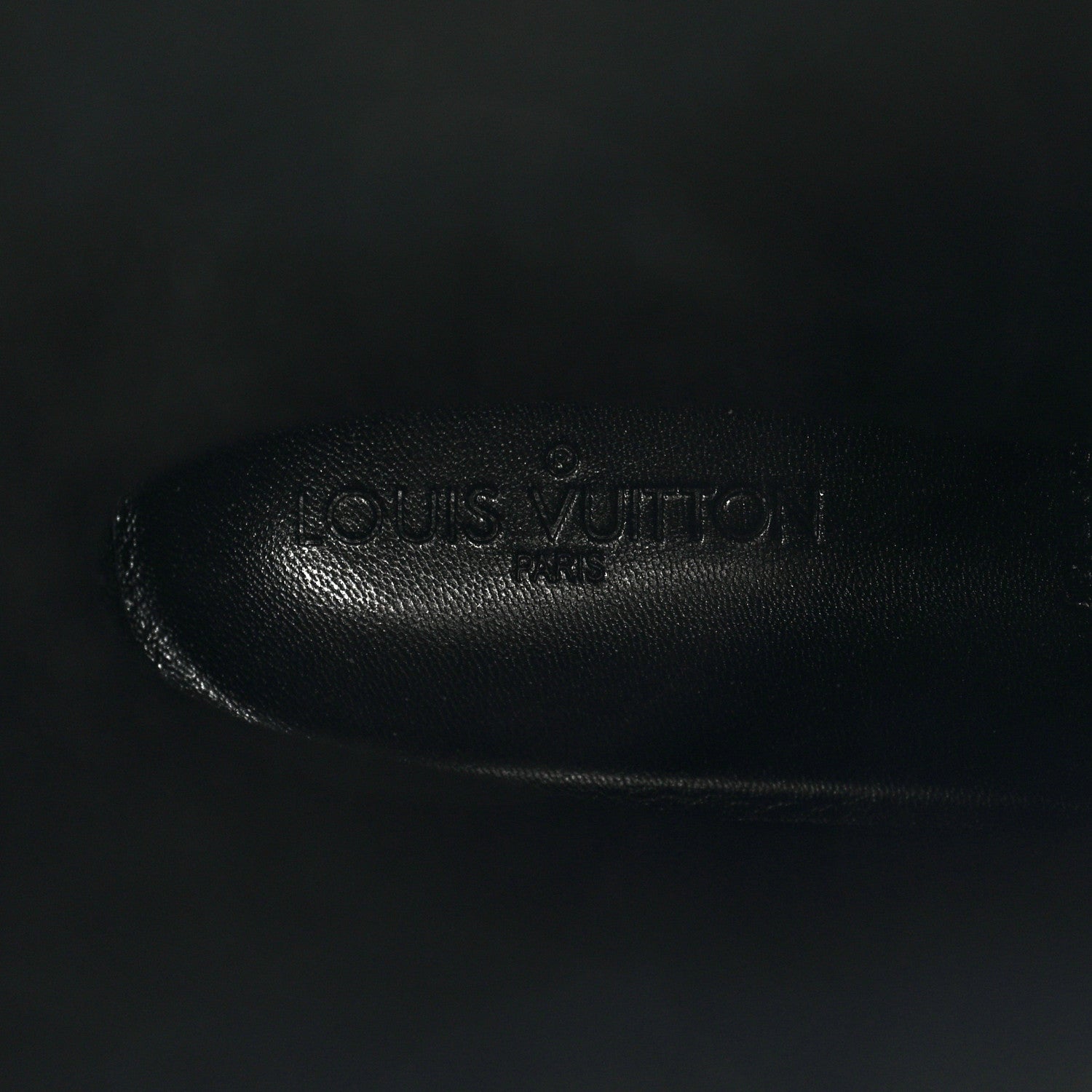 Louis Vuitton Rubber Embossed Monogram Splash Rain Boots 40 Black 6 of 7