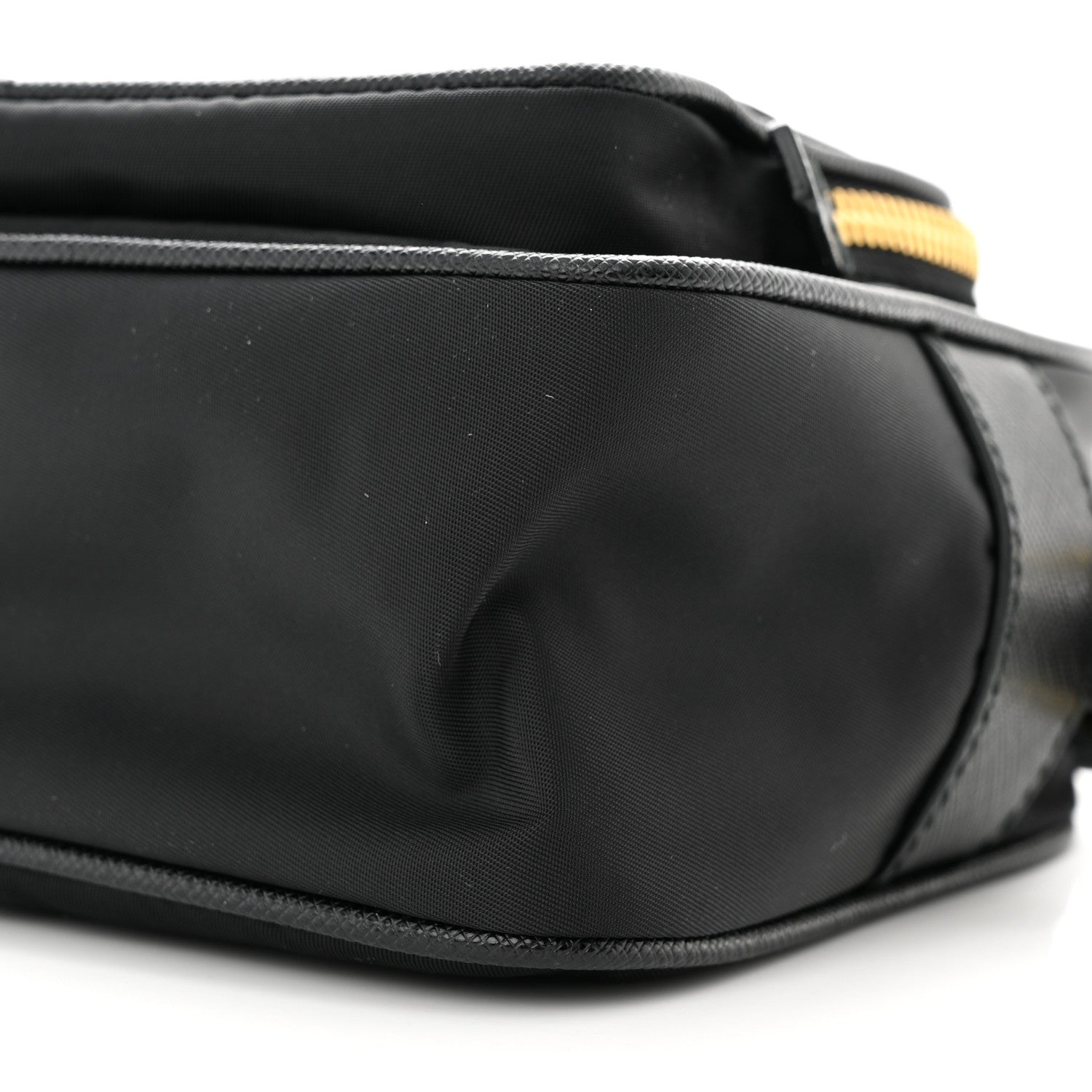 Prada Nylon Saffiano Double Zip Camera Bag Black 10 of 10