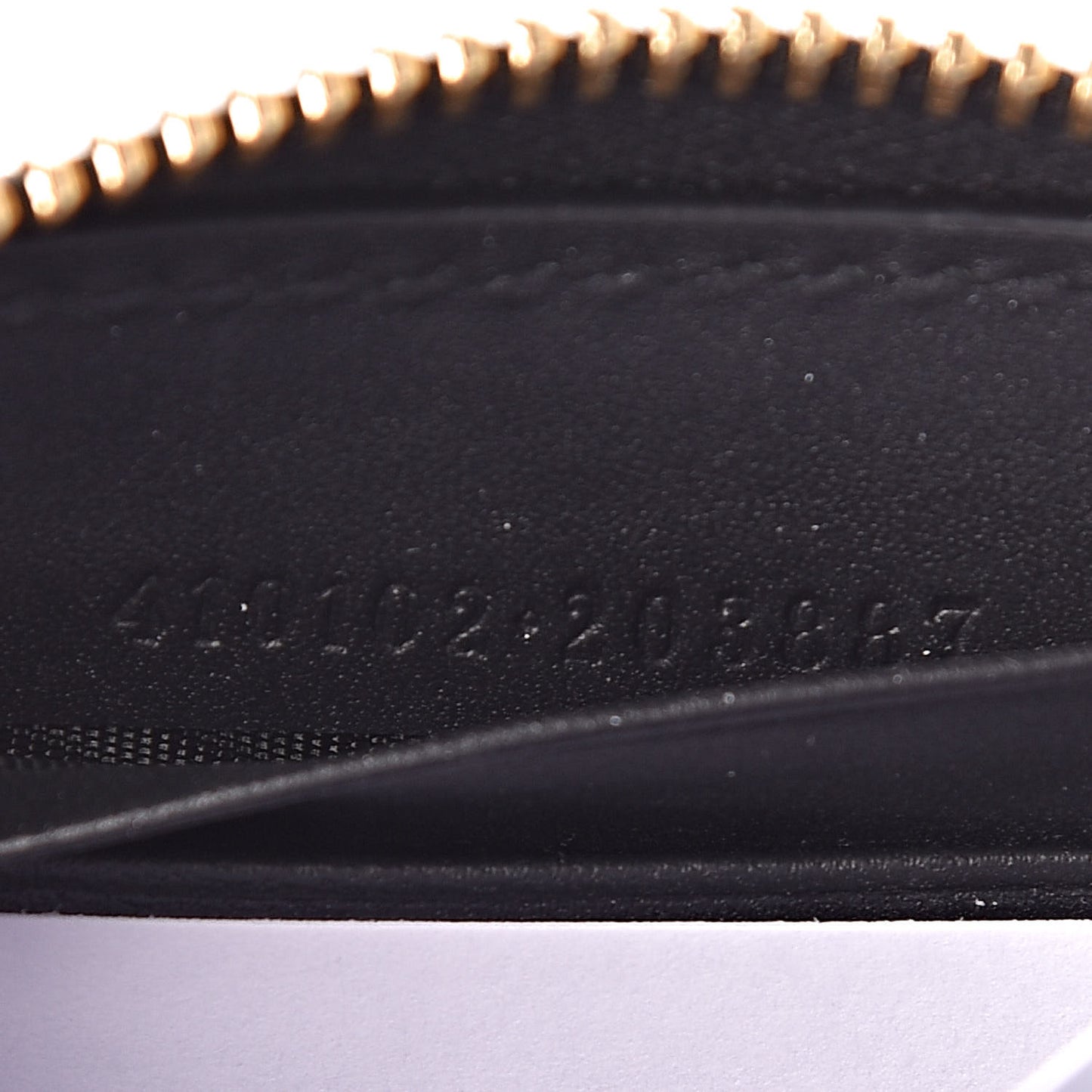 GG Supreme Monogram Bees Zip Around Wallet