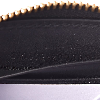 Gucci GG Supreme Monogram Bees Zip Around Wallet 7 of 8