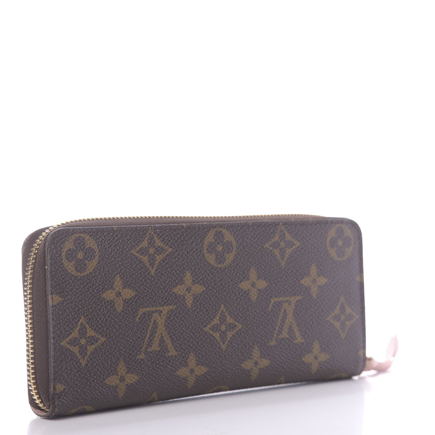 Louis Vuitton Monogram Clemence Wallet Rose Ballerine 3 of 8