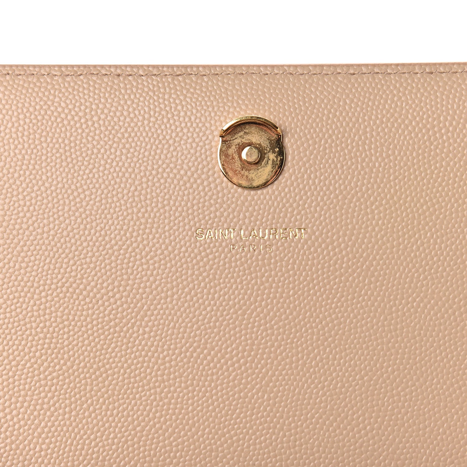 Saint Laurent Grain De Poudre Medium Monogram Kate Satchel Nude Powder 9 of 10