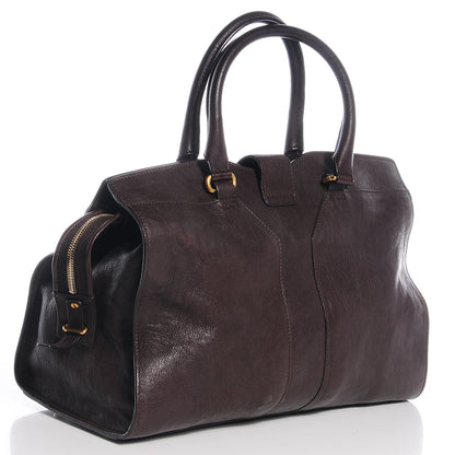Saint Laurent Sheepskin Medium Cabas ChYc Brown 3 of 9