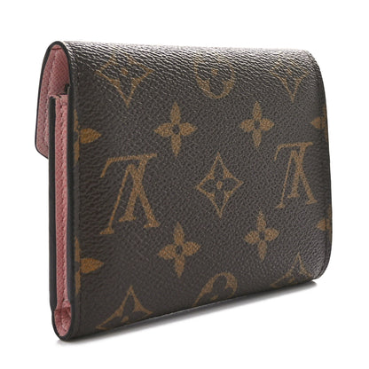 Louis Vuitton Monogram Victorine Wallet Rose Ballerine 3 of 9