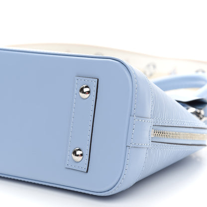 Louis Vuitton Epi Jacquard Alma BB Bleu Nuage 7 of 7