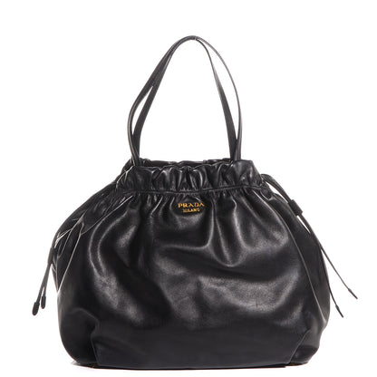 Prada Soft Calf Shopping Tote Nero Black 1 of 9