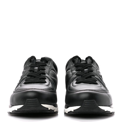 Chanel Calfskin CC Sneakers 40 Black 2 of 9