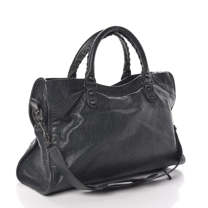 Balenciaga Agneau Classic Hardware City Anthracite 3 of 10