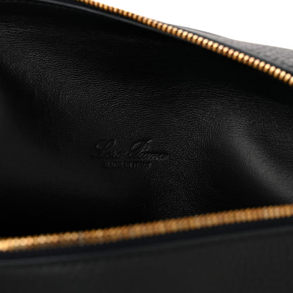 Loro Piana Grained Calfskin L19 Extra Pocket Pouch Navy 6 of 9