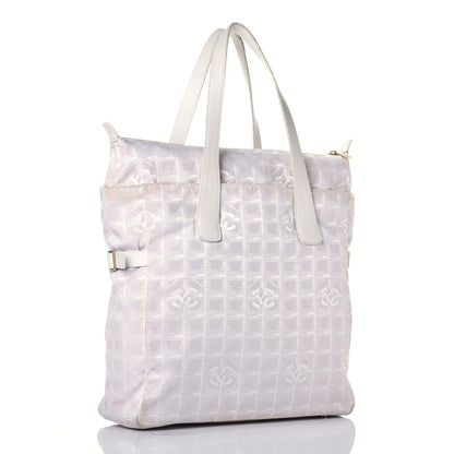 Chanel Nylon Large Travel Tote Pink 3 of 9