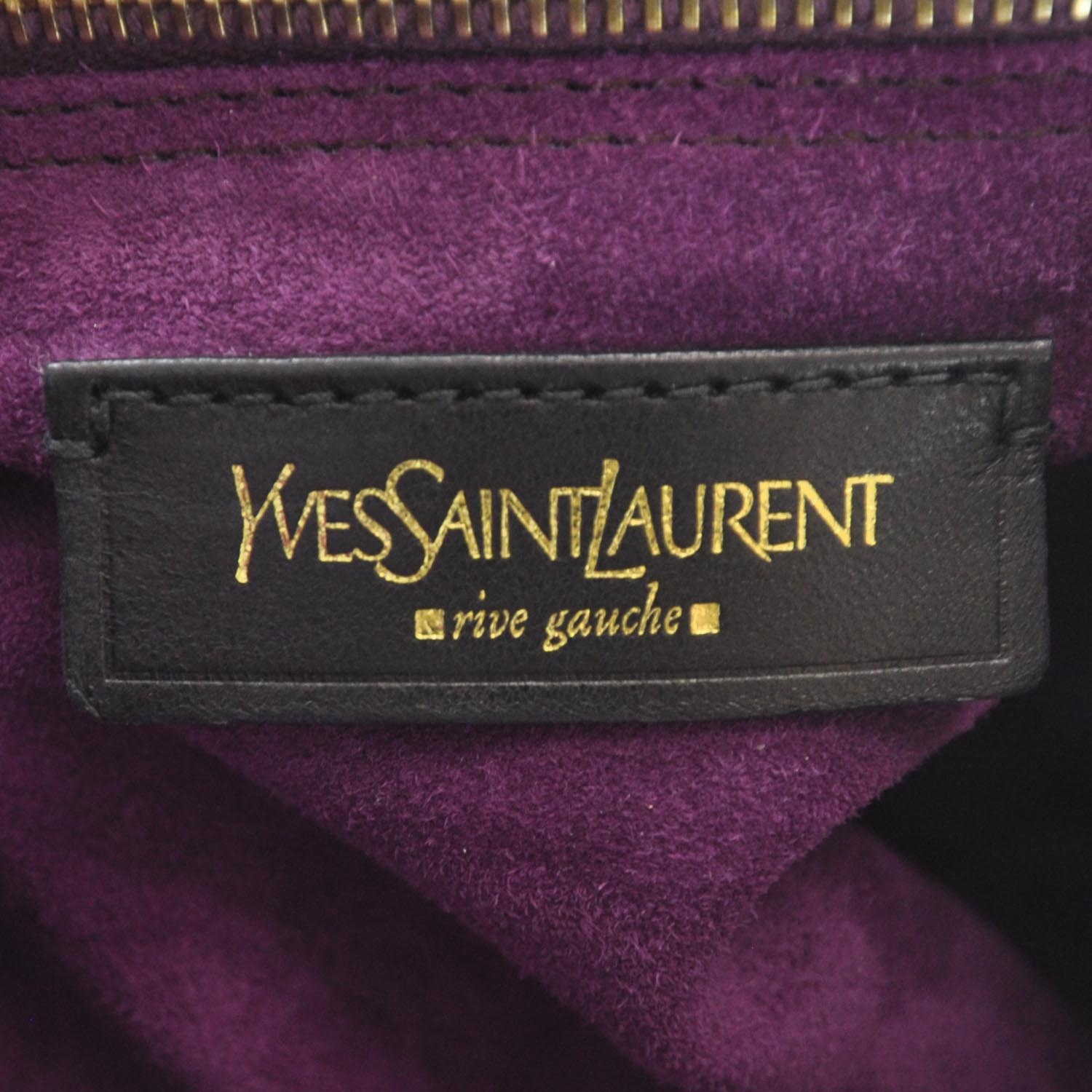 Saint Laurent Suede Croc Muse Two 6 of 7