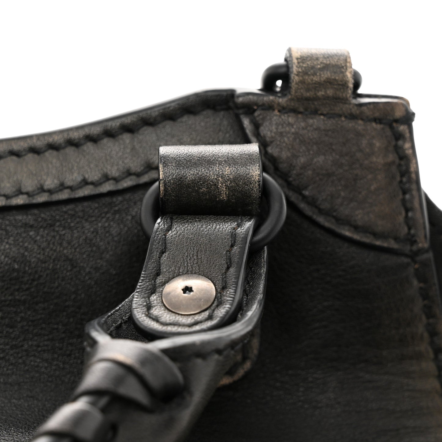 Used Calfskin Black Hardware Mini Neo Classic City Black