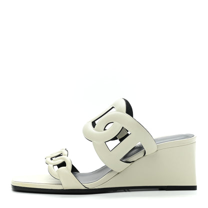 Hermes Nappa Figari 55 Sandals 37 Beige Glaise 1 of 9