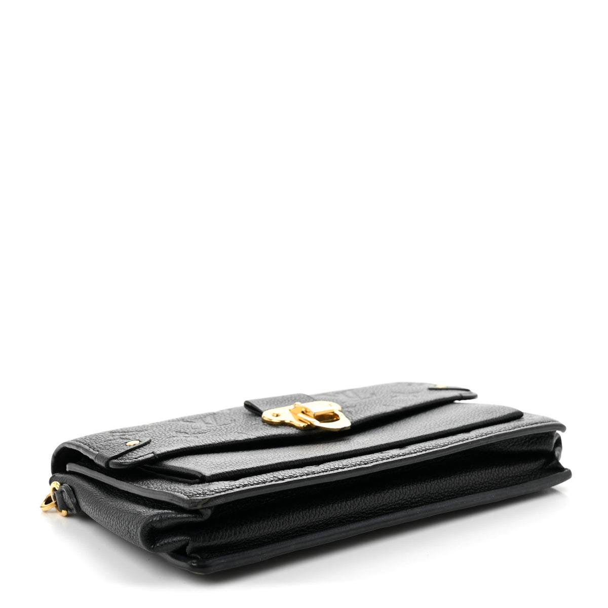Louis Vuitton Empreinte Vavin Chain Wallet Black 4 of 9