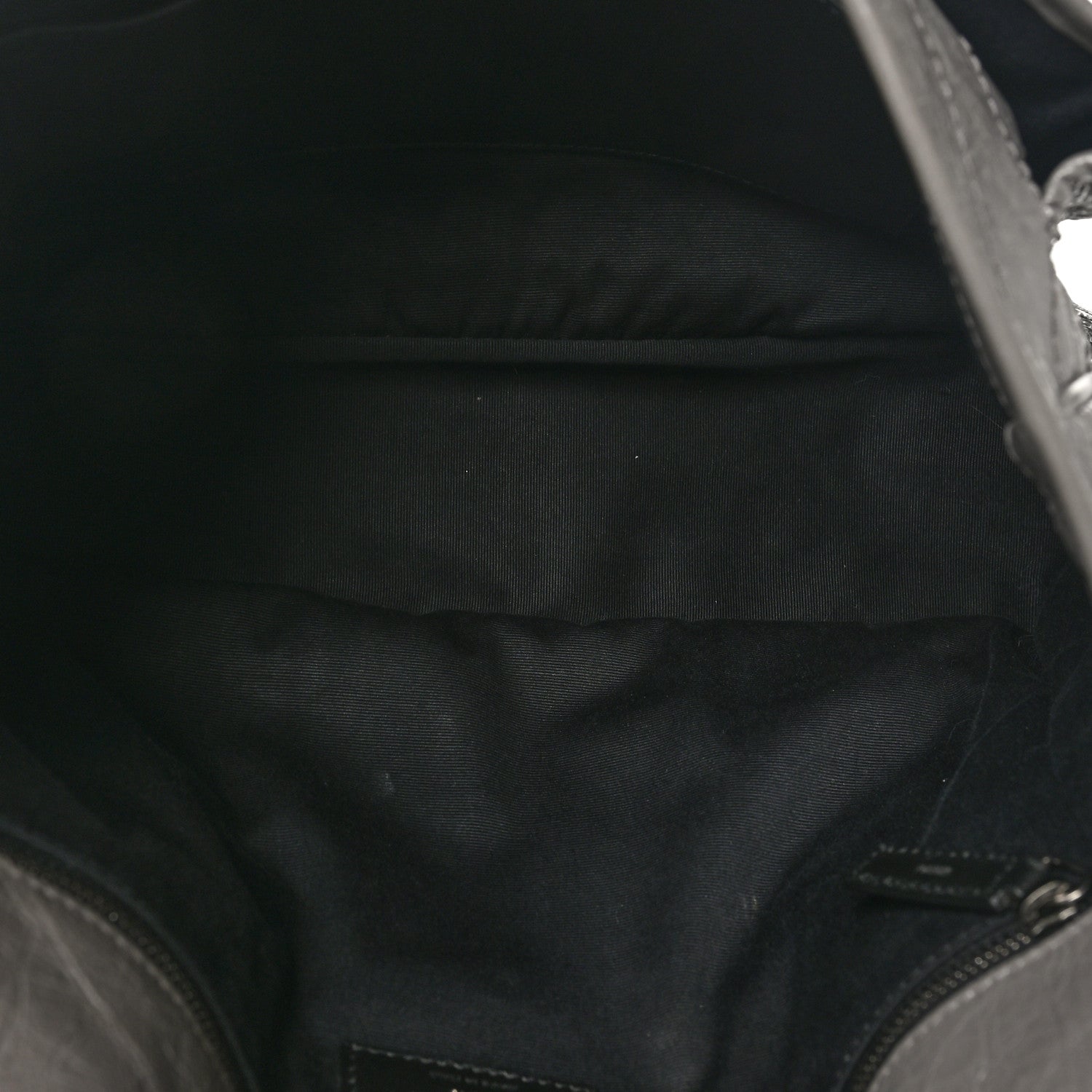 Saint Laurent Crinkled Calfskin Matelasse Monogram Large Niki Chain Satchel Storm 5 of 10