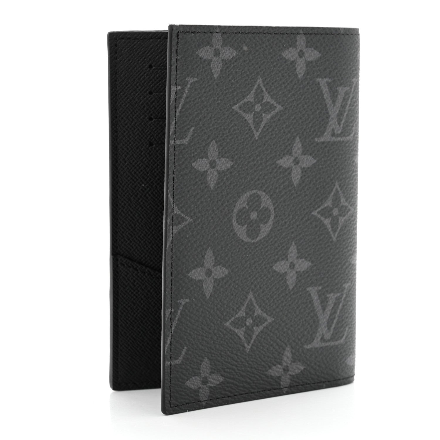 Louis Vuitton Monogram Eclipse Passport Cover 3 of 8