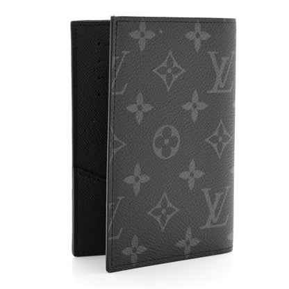 Louis Vuitton Monogram Eclipse Passport Cover 3 of 8