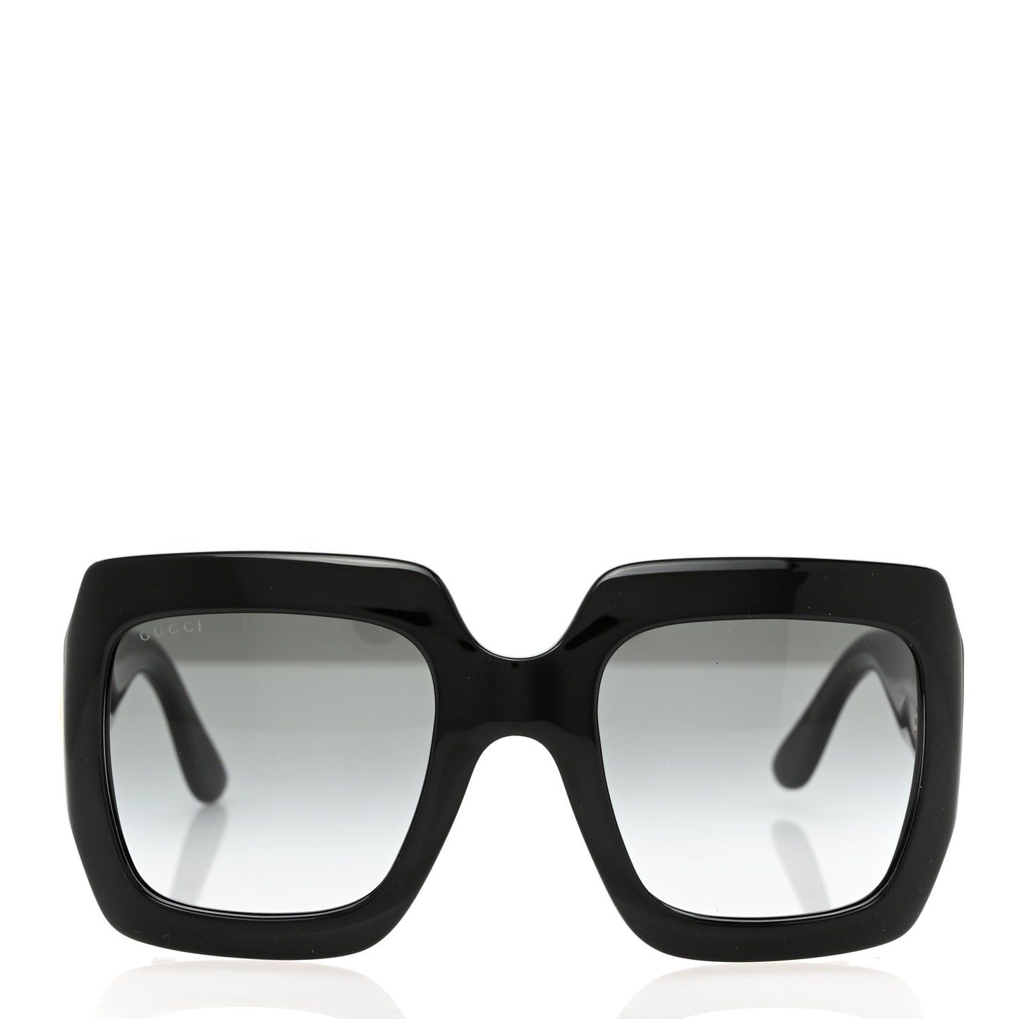 Acetate Square Frame Sunglasses GG0053S Black