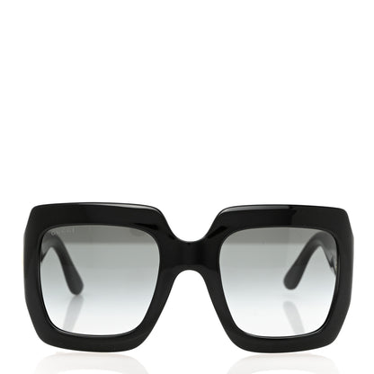 Gucci Acetate Square Frame Sunglasses GG0053S Black 2 of 8