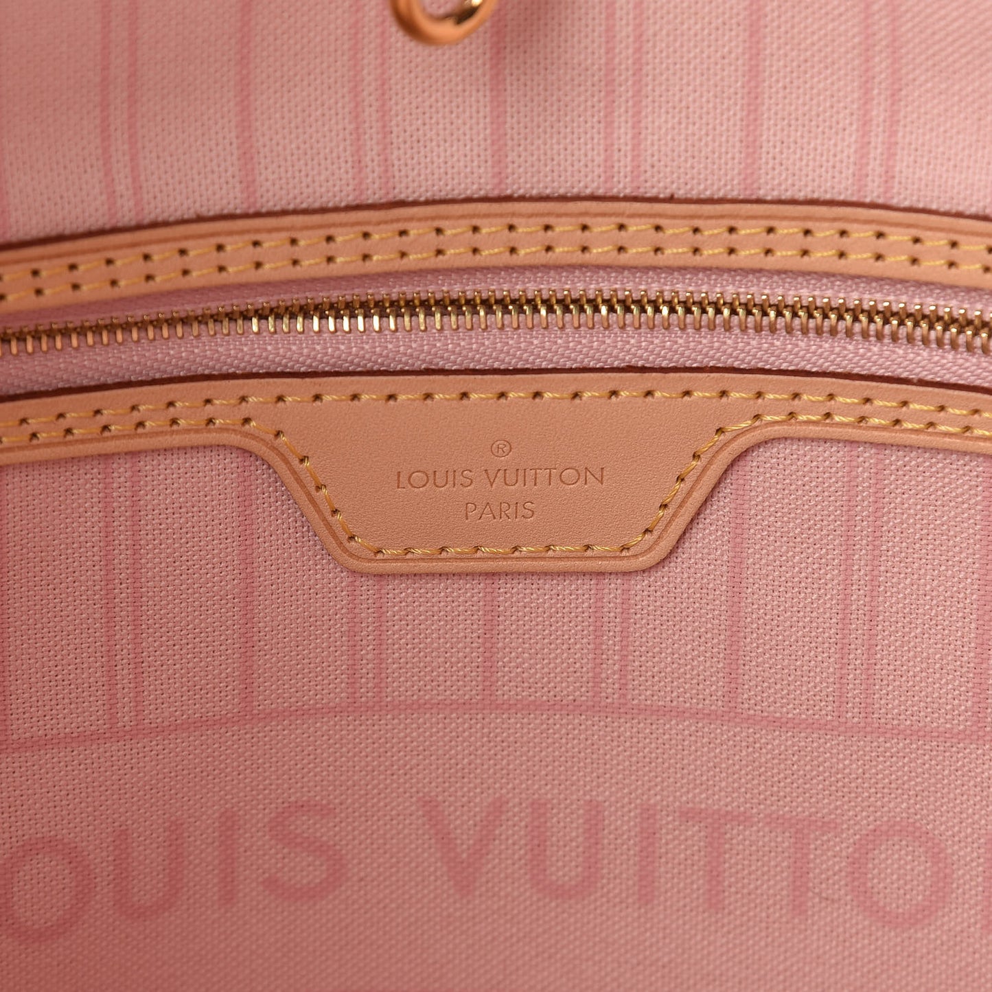 Damier Azur Neo Neverfull MM Rose Ballerine