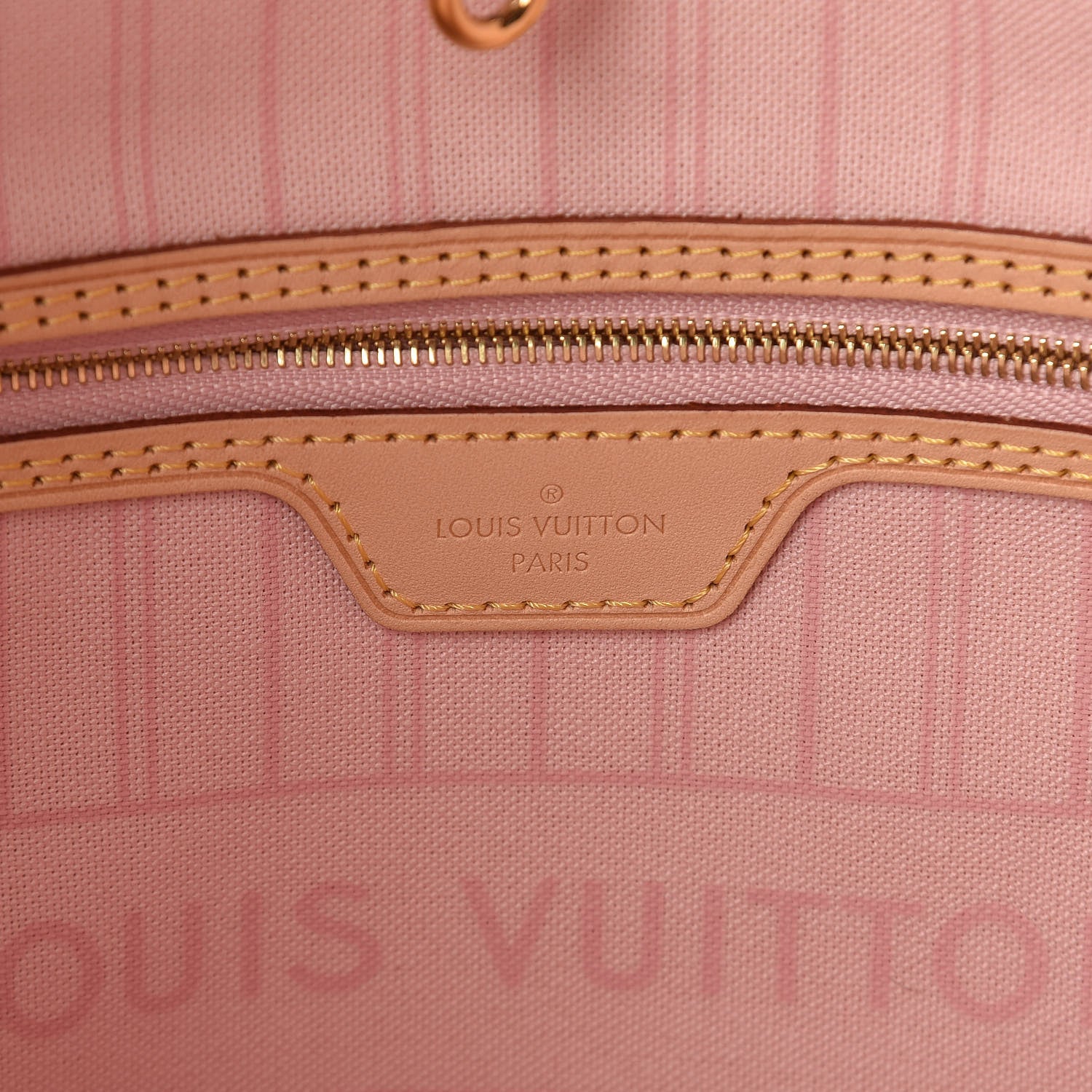 Louis Vuitton Damier Azur Neo Neverfull MM Rose Ballerine 7 of 14