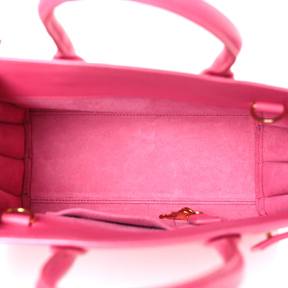 Saint Laurent Calfskin Sac De Jour Nano Lipstick Fuchsia 5 of 12