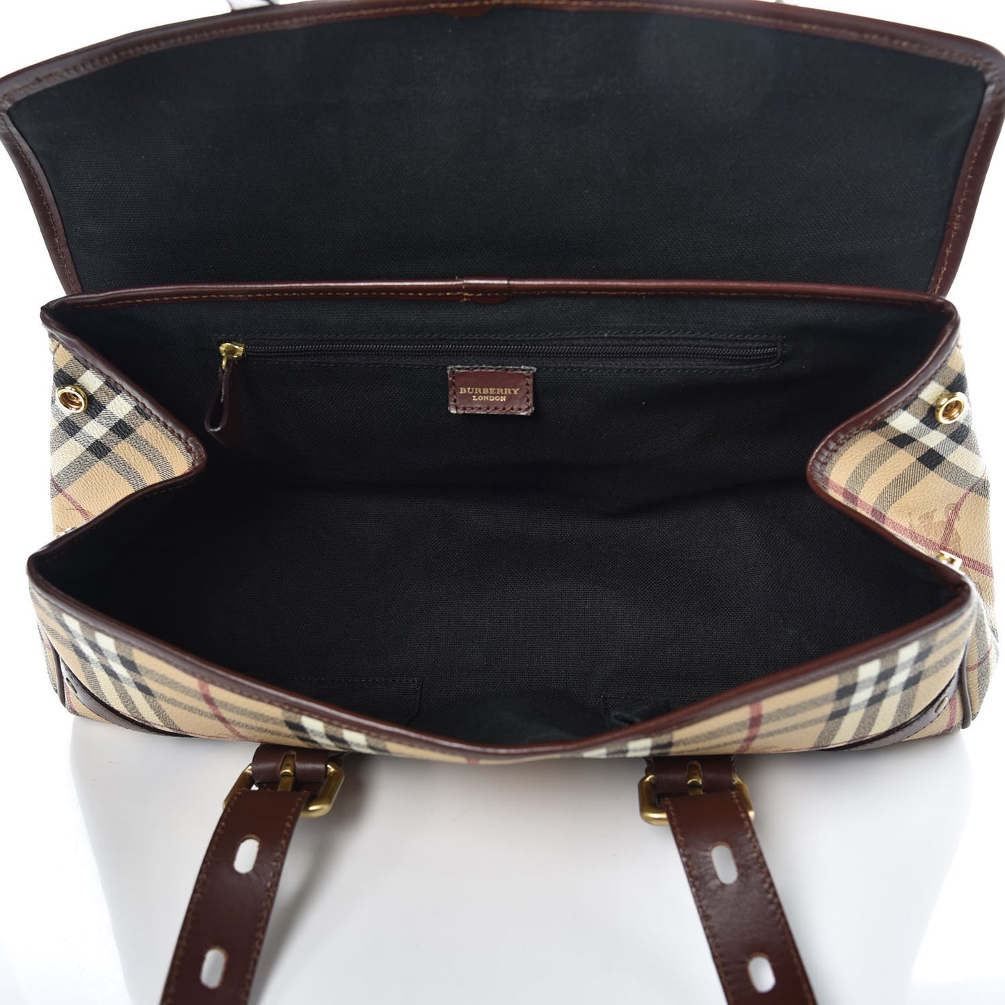 Haymarket Check Buckle Satchel