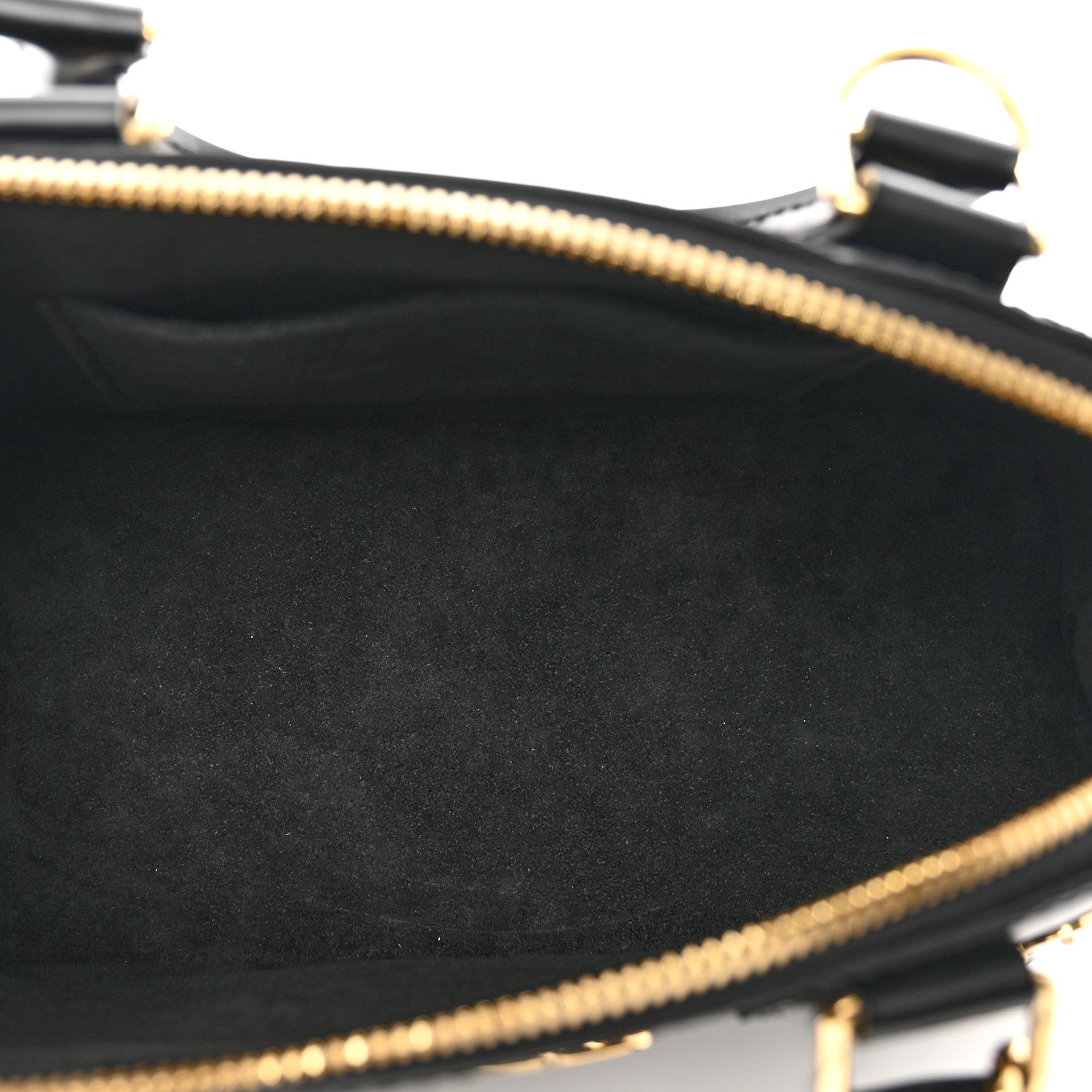 Louis Vuitton Epi Love Lock Alma BB Black 5 of 9
