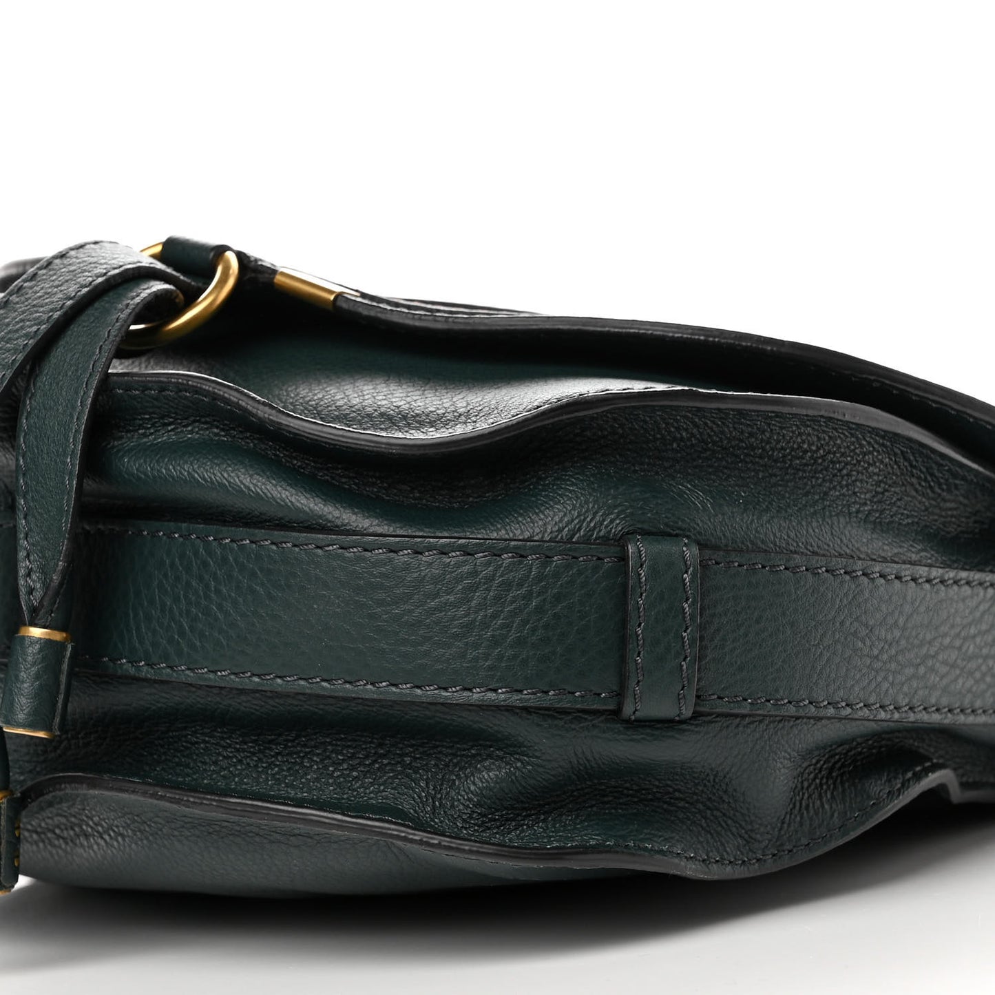 Calfskin Medium Marcie Round Crossbody Bag Epicea
