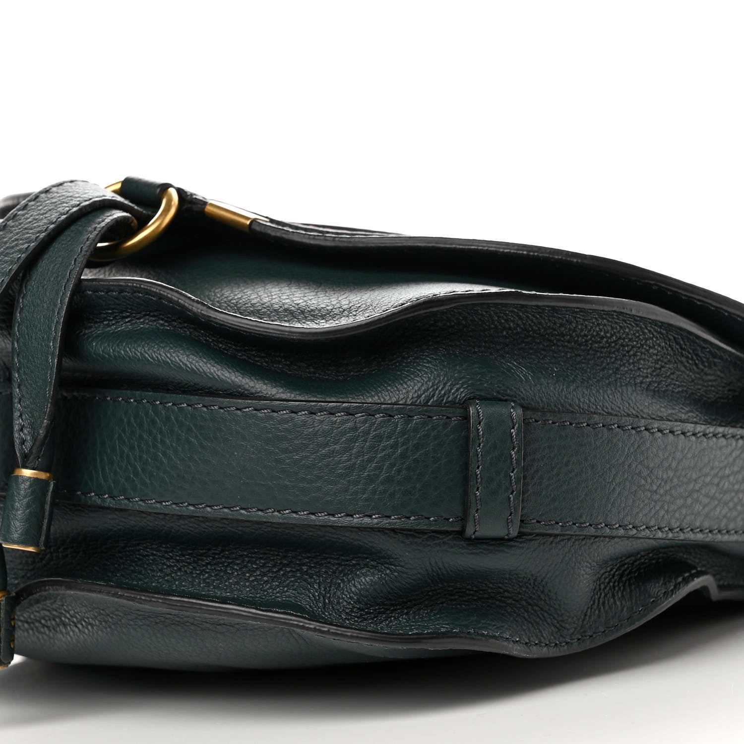 Chloe Calfskin Medium Marcie Round Crossbody Bag Epicea 9 of 9