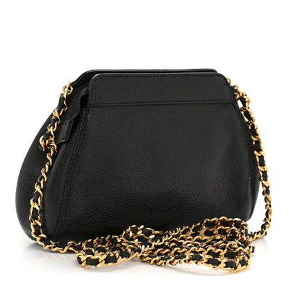 Chanel Caviar Timeless CC Mini Chain Bag Black 3 of 13