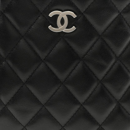 Chanel Lambskin Quilted Crossbody Bag Black 8 of 10