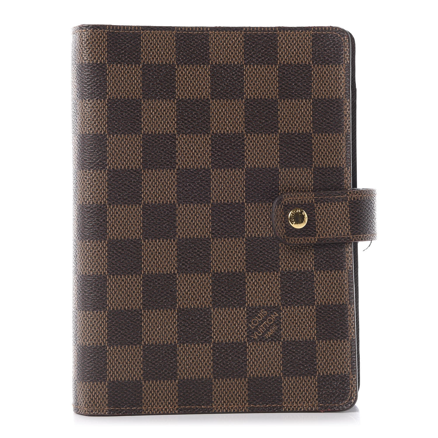 Louis Vuitton Damier Ebene Medium Ring Agenda Cover 1 of 8