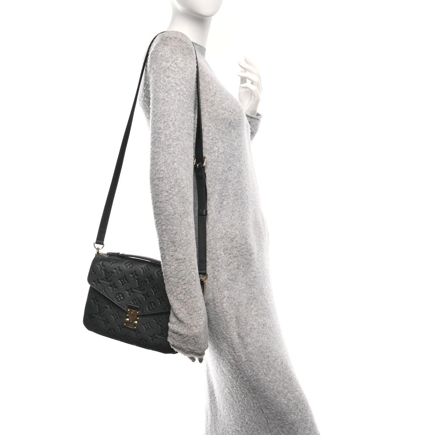 Louis Vuitton Empreinte Pochette Metis Black 2 of 11