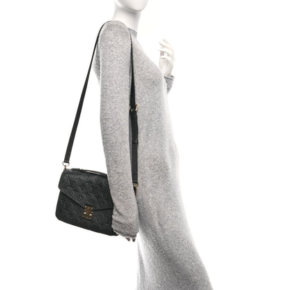 Louis Vuitton Empreinte Pochette Metis Black 2 of 11