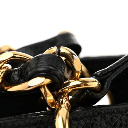 Chanel Caviar Quilted Petit Shopping Tote PST Black 13 of 14