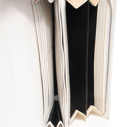 Gucci Guccissima Horsebit Flap Continental Wallet Off White 6 of 6