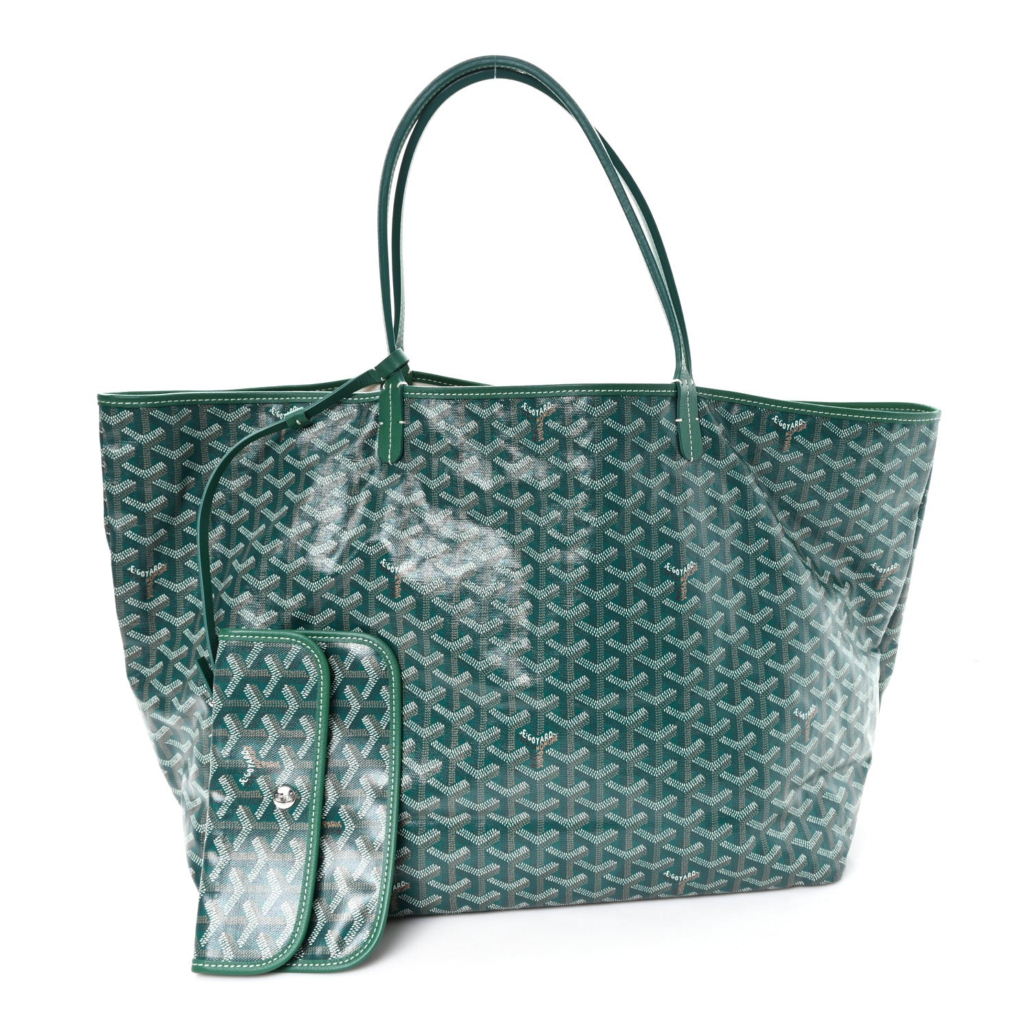 Goyard Goyardine Saint Louis GM Green 3 of 12