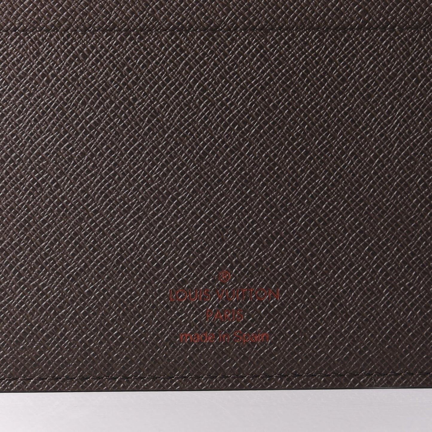 Damier Ebene Desk Agenda Cover