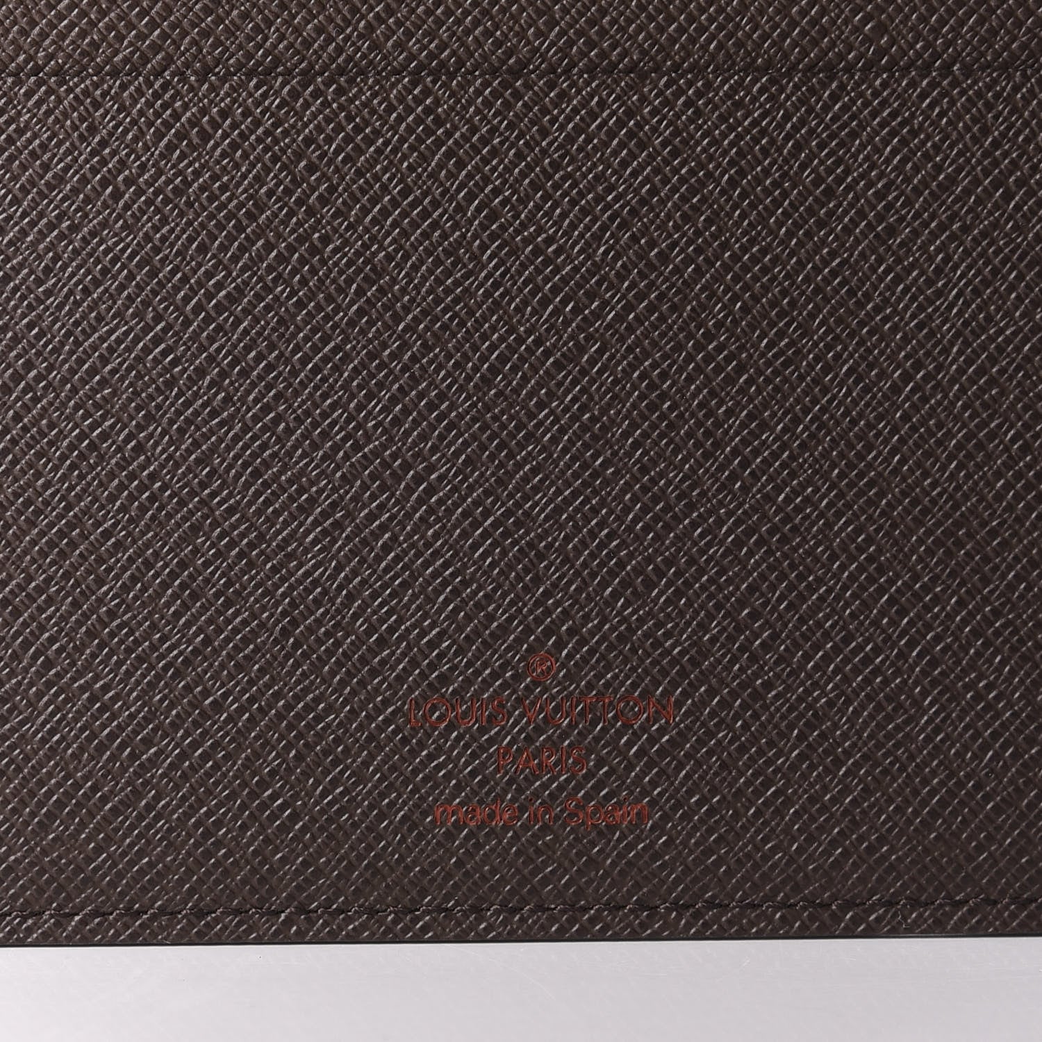 Louis Vuitton Damier Ebene Desk Agenda Cover 6 of 7