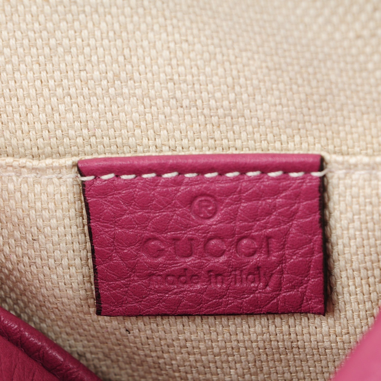 Gucci Cellarius Calfskin Mini Soho Chain Bag Peonia Flower 7 of 8