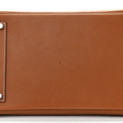 Hermes Natural Barenia Faubourg Birkin 35 Fauve 14 of 15