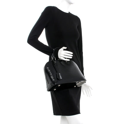 Louis Vuitton Electric Epi Alma PM Black 2 of 12