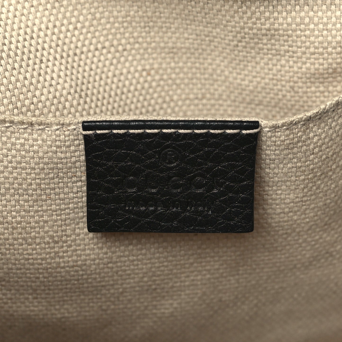 Pebbled Calfskin Small Soho Disco Bag Black