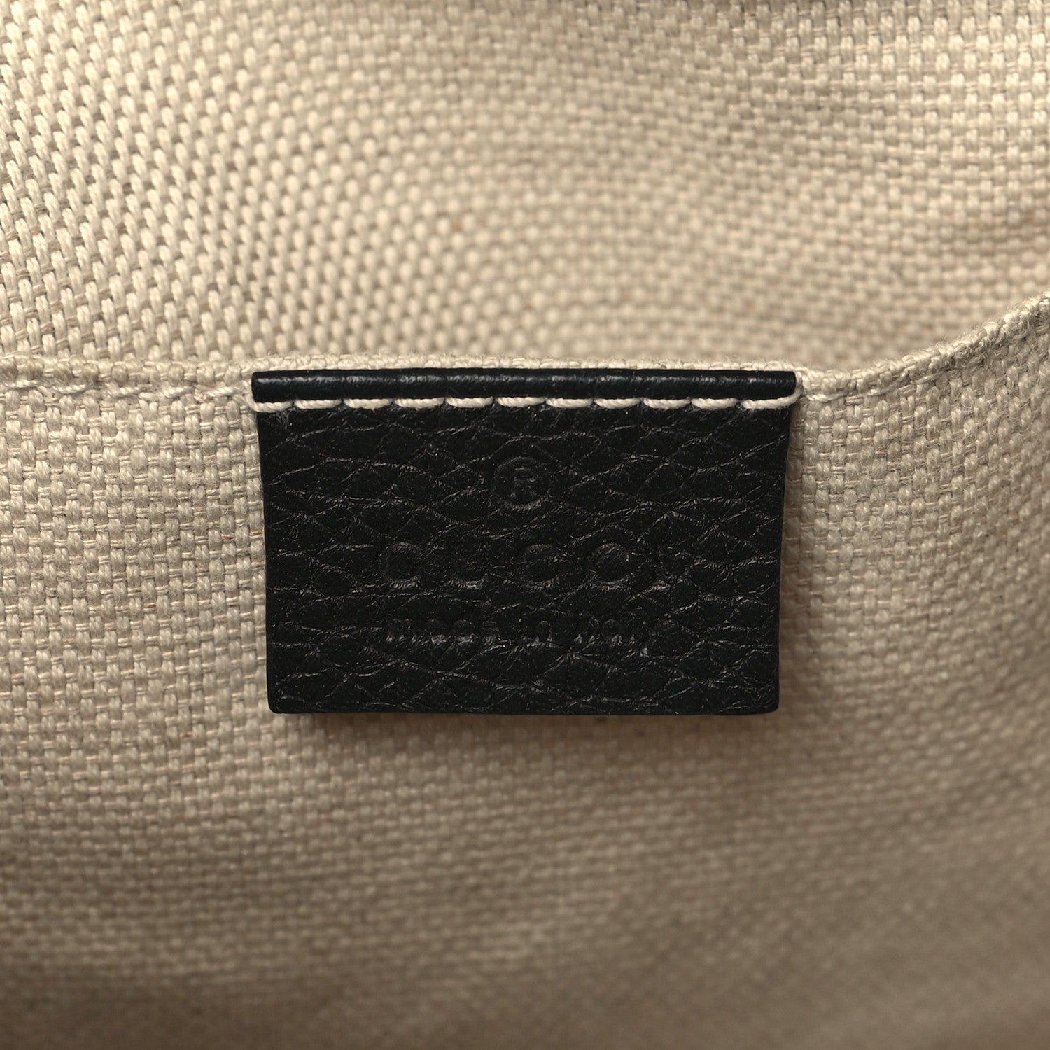 Gucci Pebbled Calfskin Small Soho Disco Bag Black 6 of 10