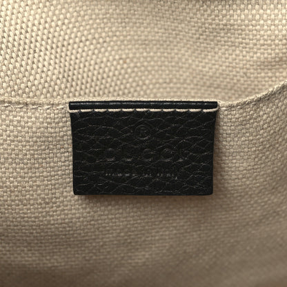 Gucci Pebbled Calfskin Small Soho Disco Bag Black 6 of 10