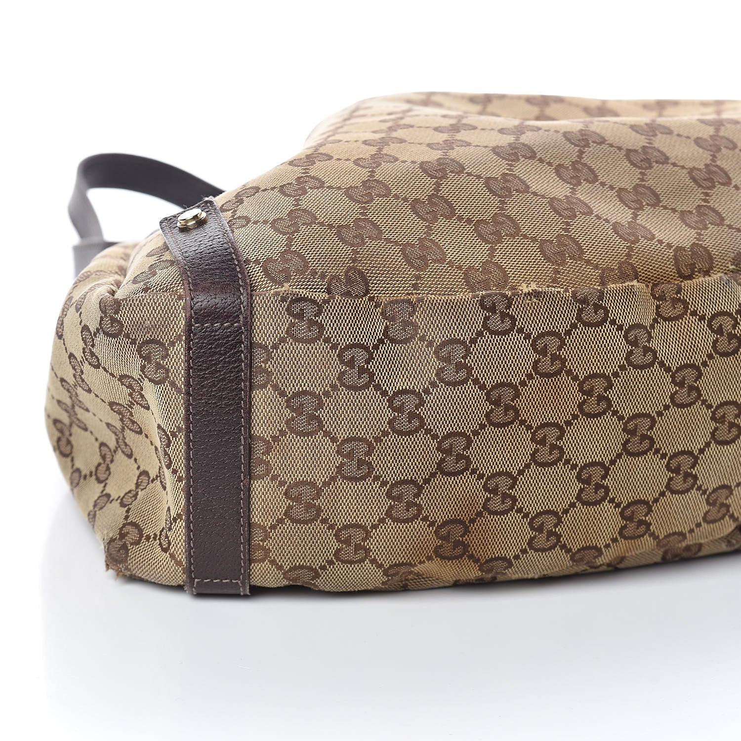 Gucci Monogram Medium Abbey Shoulder Bag Dark Brown 8 of 11