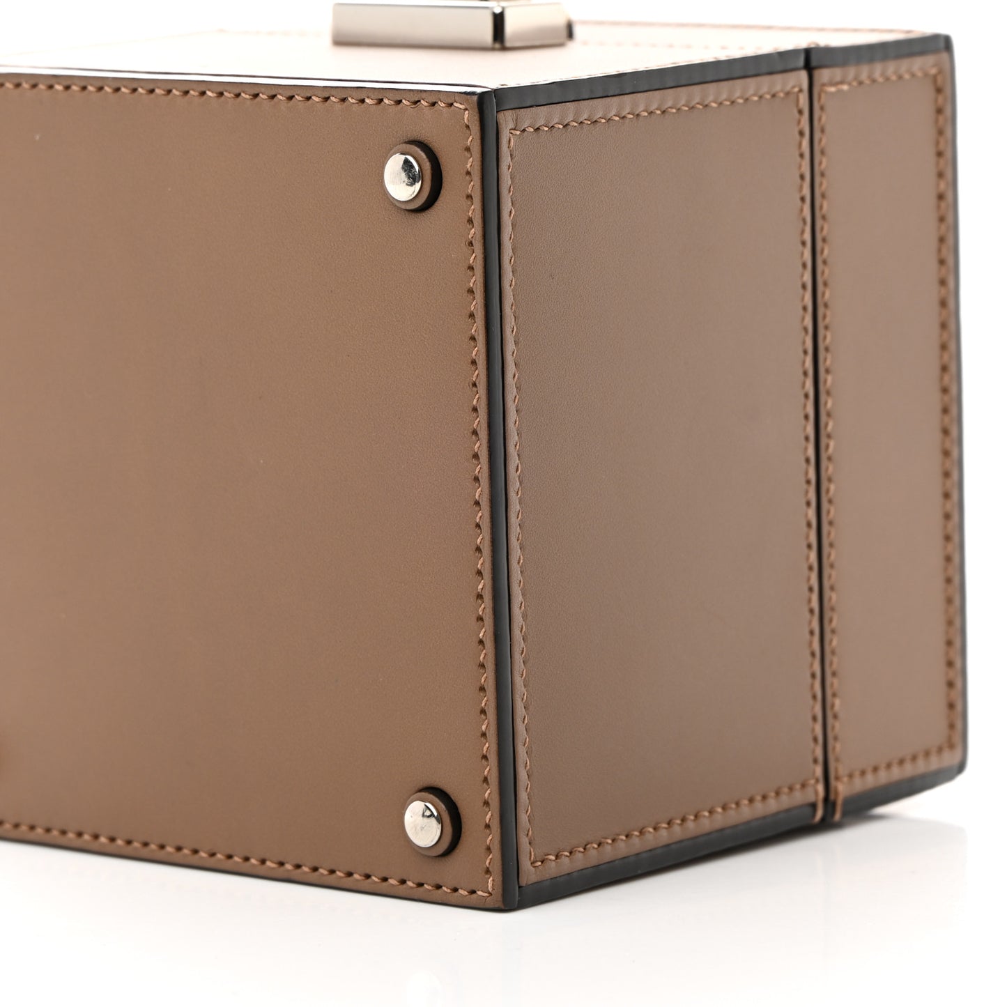 Calfskin Mini Vanity Case Clutch